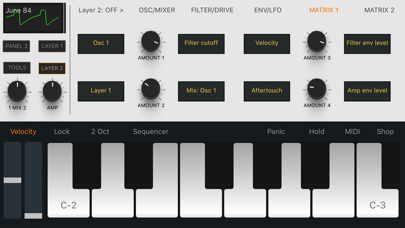 Zeeon synth screenshot 2
