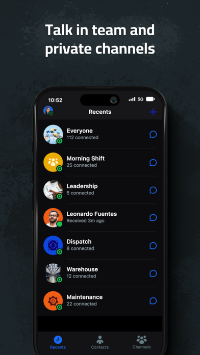 Zello Walkie Talkie screenshot 5