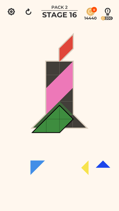 ZEN Block™-tangram puzzle game screenshot 2