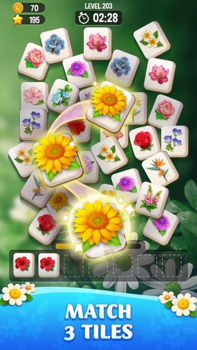 Zen Blossom: Flower Tile Match screenshot 6