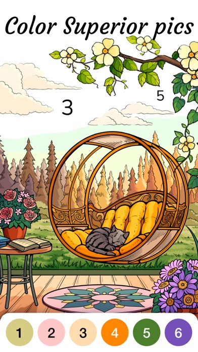 Zen Color - Color By Number screenshot 2