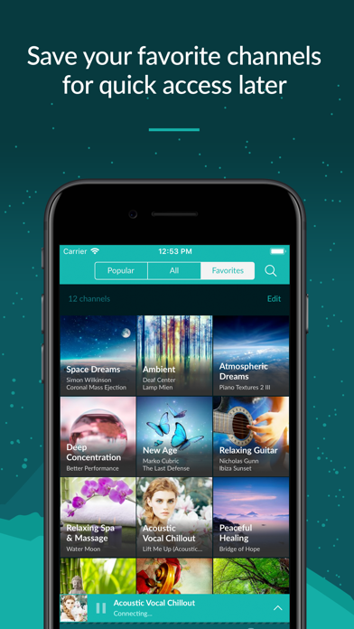 Zen Radio: Calm Relaxing Music screenshot 1
