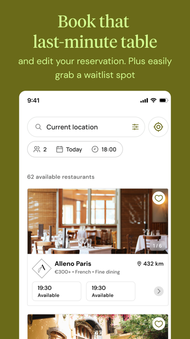 Zenchef (formerly Table) screenshot 4