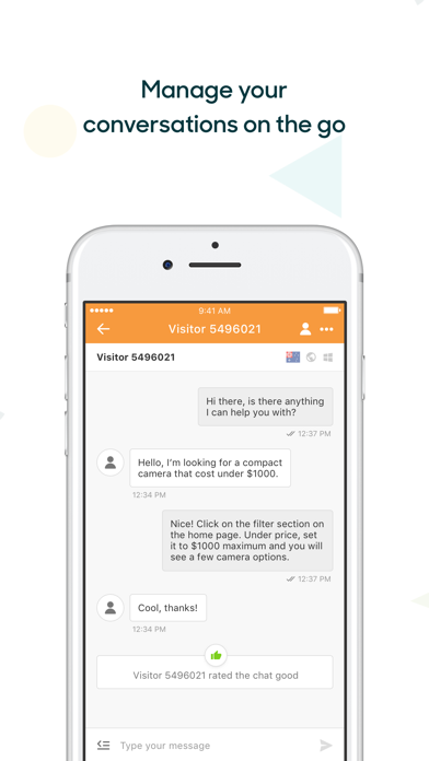 Zendesk Chat screenshot 3