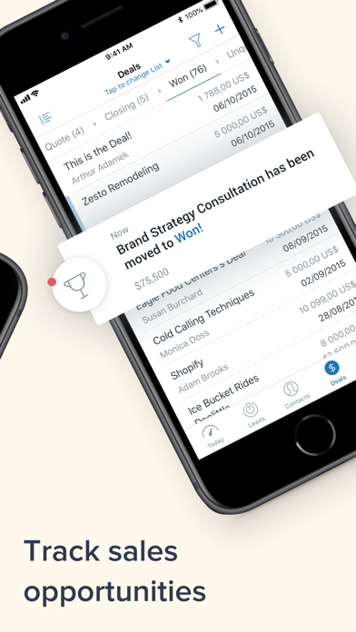 Zendesk Sell screenshot 5