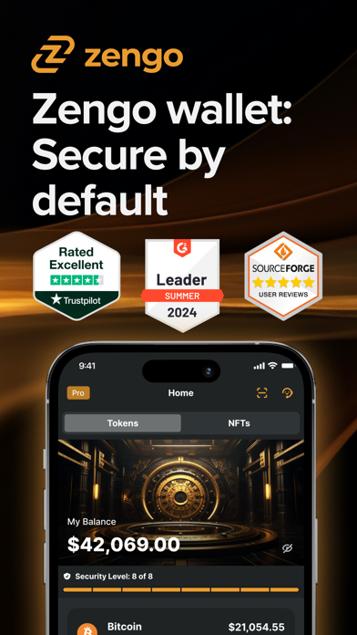 Zengo: Crypto & Bitcoin Wallet screenshot 9