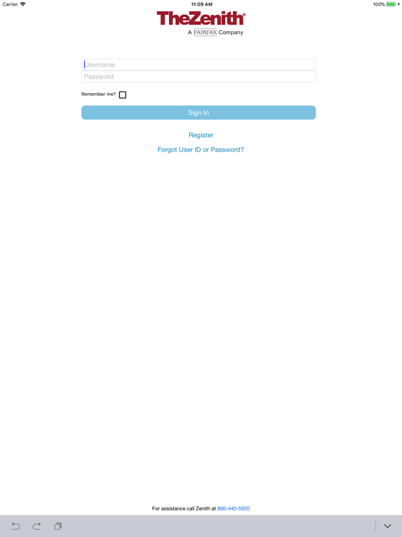 Zenith Connect screenshot 1