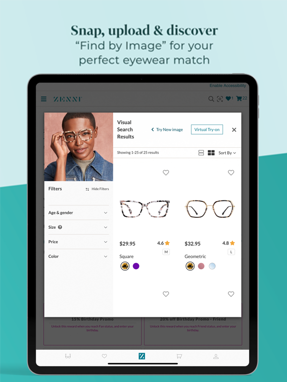 Zenni | Try On & Buy Glasses screenshot 1