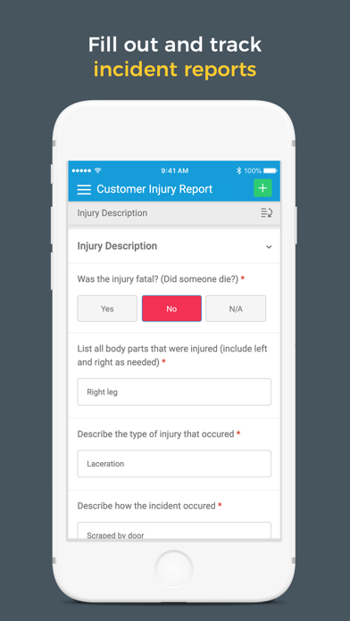 Zenput screenshot 1