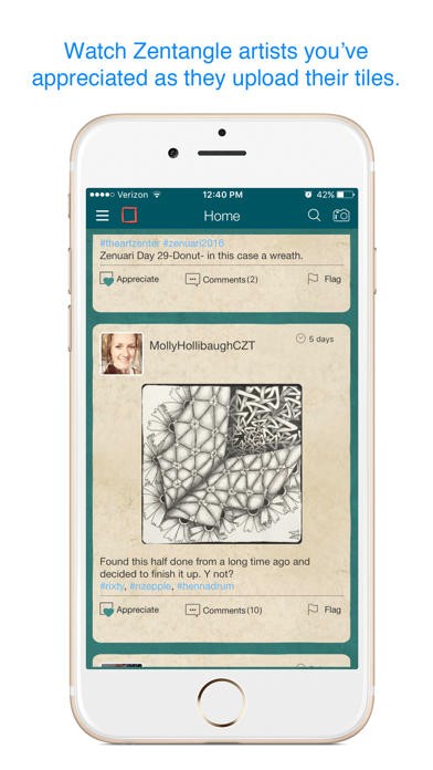 Zentangle Mosaic screenshot 4