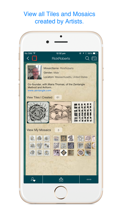 Zentangle Mosaic screenshot 2