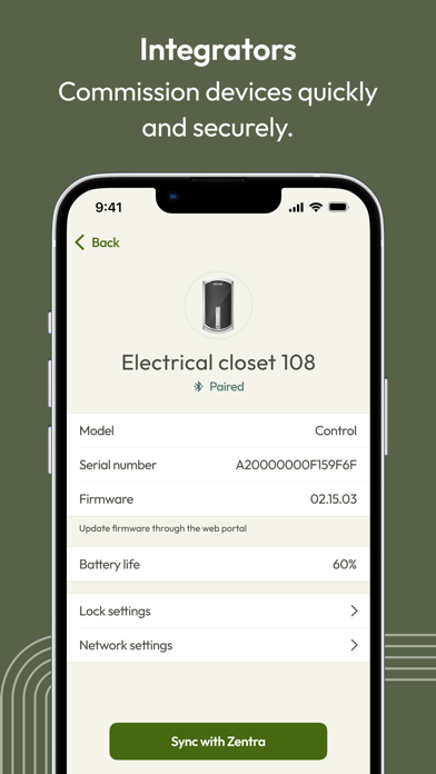 Zentra Access screenshot 2