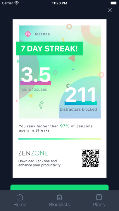ZenZone - Stay Focused screenshot 3