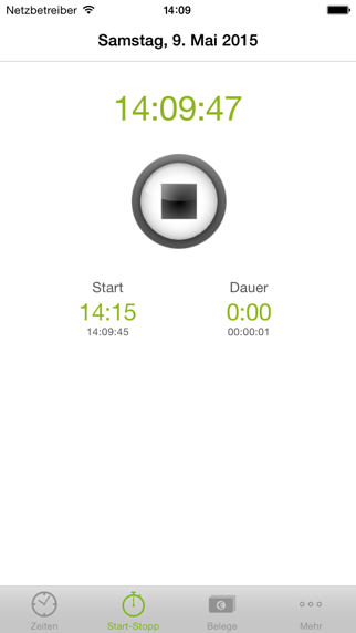 ZEP Timetracking for Projects screenshot 2