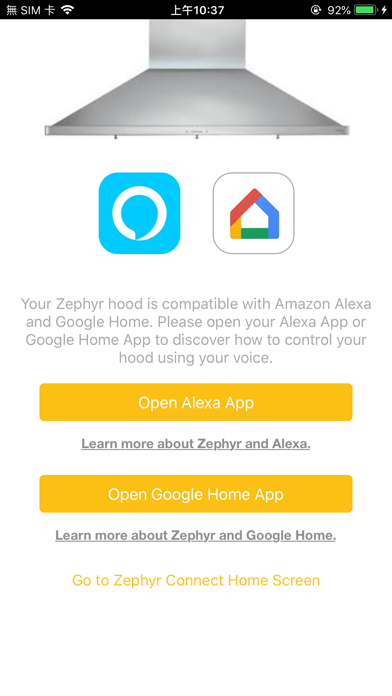 Zephyr Connect screenshot 1