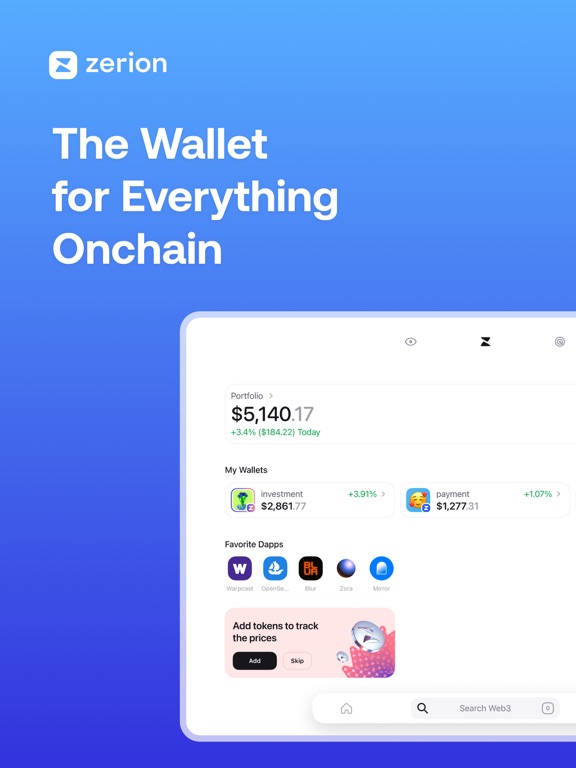 Zerion: Crypto Wallet & DeFi screenshot 5