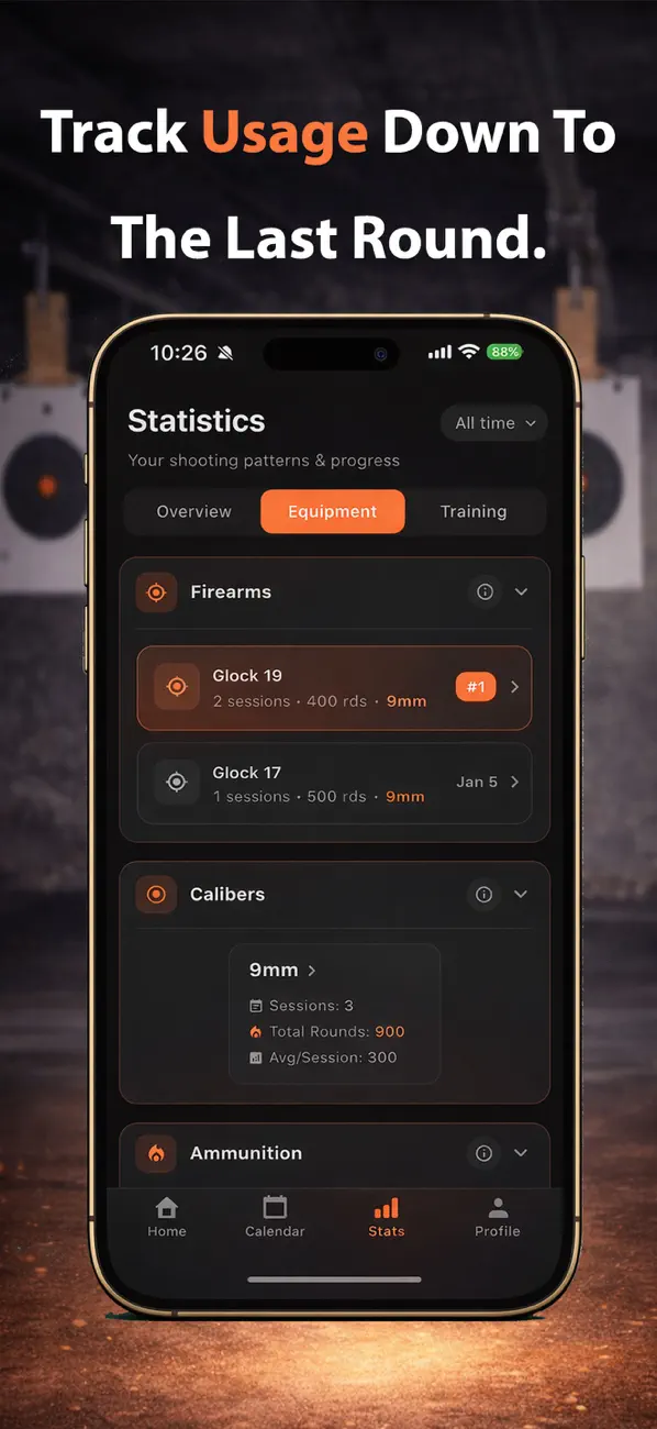 ZeroPoint - Shooting Range Log screenshot 3