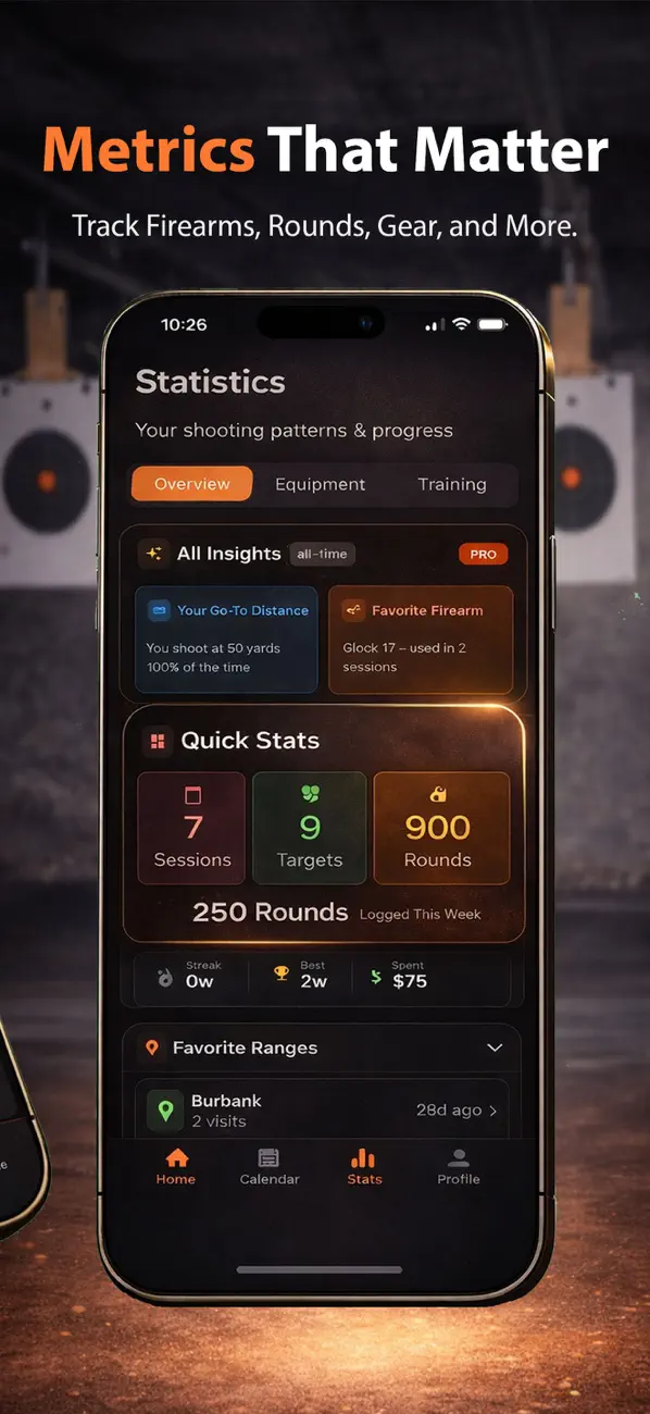 ZeroPoint - Shooting Range Log screenshot 5