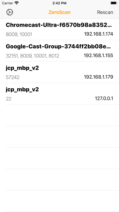 ZeroScan screenshot 3