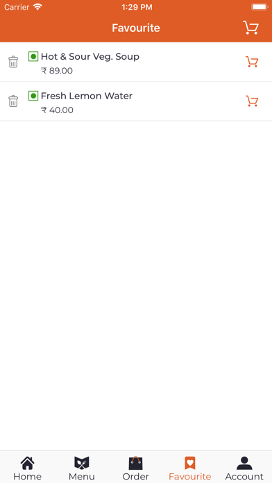 Zesty Treat Food Delivery screenshot 1