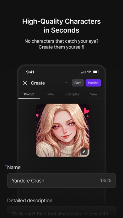 zeta — AI Chat, Live Stories screenshot 3