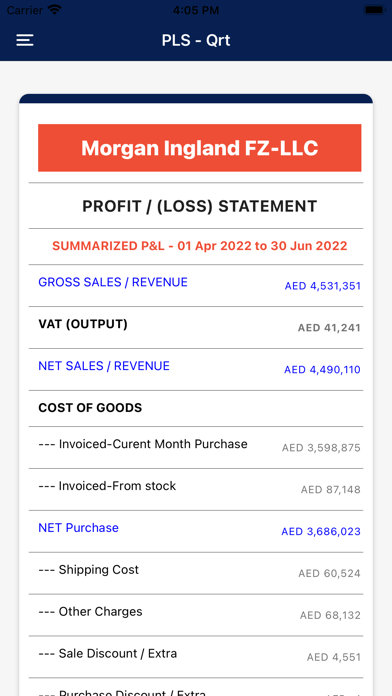 Zeta Dashboard screenshot 2