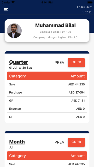 Zeta Dashboard screenshot 4