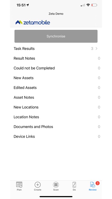ZetaMobile screenshot 1