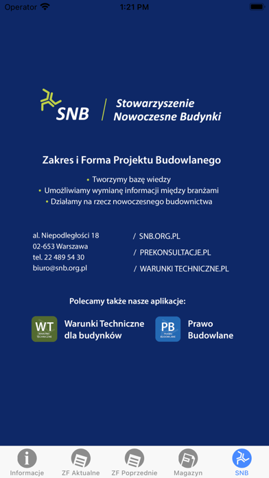 ZF Projekt budowlany 2022 screenshot 1