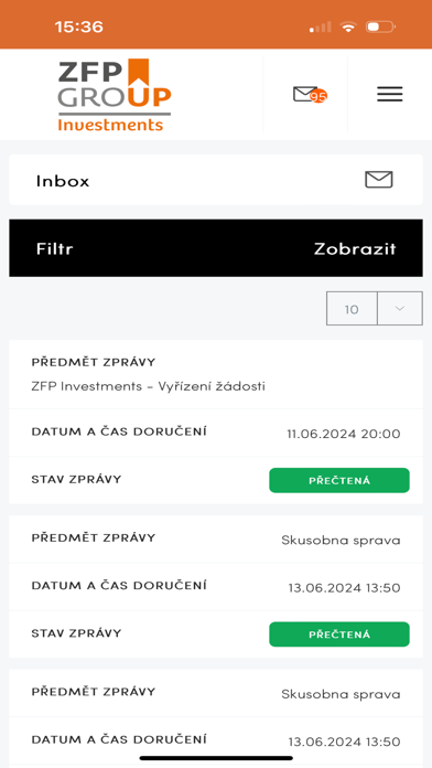 ZFPI Online screenshot 2