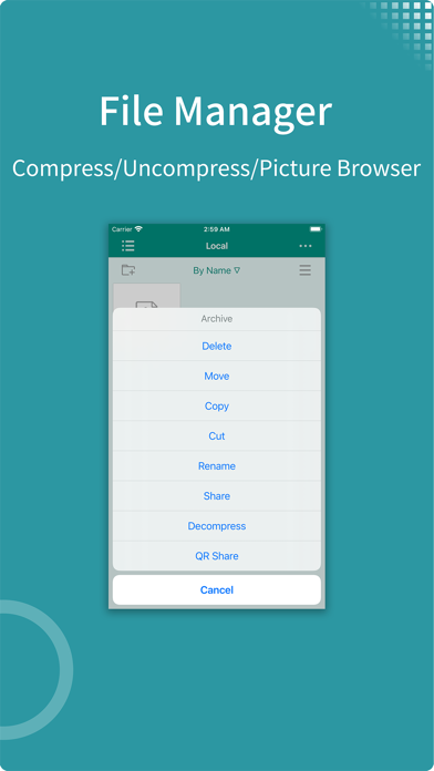 zFuse - Media Player screenshot 1