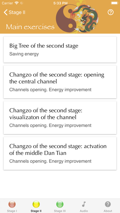 Zhong Yuan Qigong screenshot 4