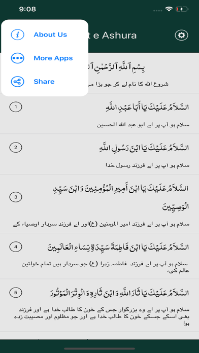 Ziarat e Ashura Lite screenshot 1