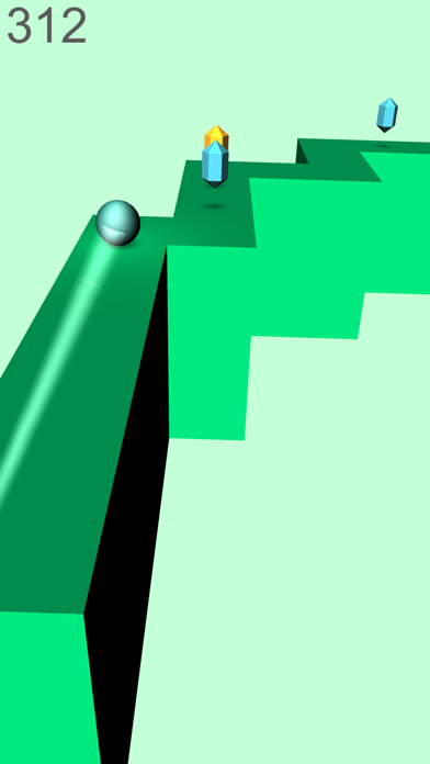 ZiBo - ZigZag Runner 3D screenshot 2