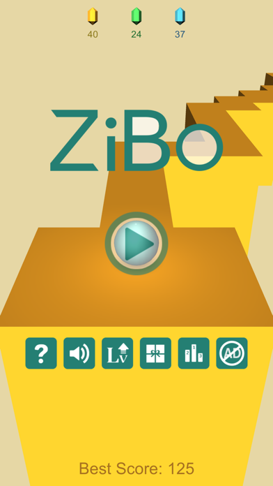 ZiBo - ZigZag Runner 3D screenshot 5