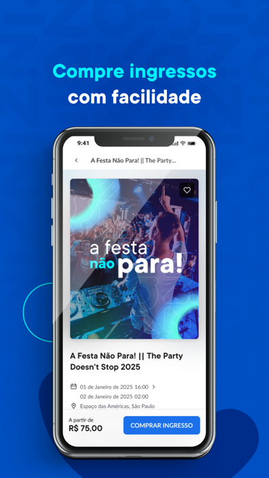 Zig: Ingressos e consumo fácil screenshot 2