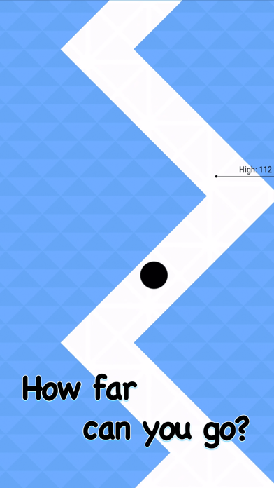 Zig Zag Go! -Rolling Zigzagame screenshot 2