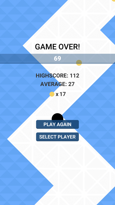 Zig Zag Go! -Rolling Zigzagame screenshot 1