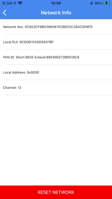 ZigBeeDirect screenshot 1