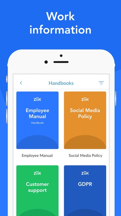 Ziik - The Social Intranet screenshot 2