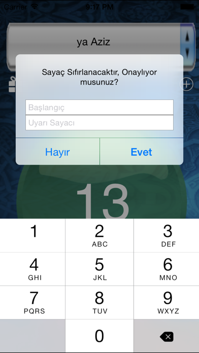 Zikirmatik! screenshot 1