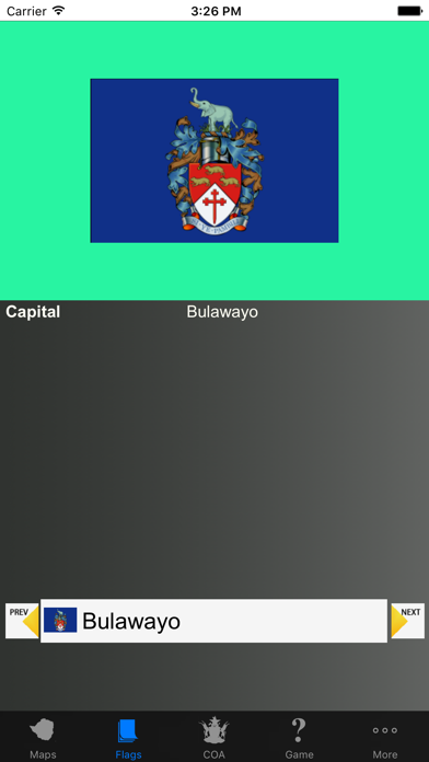 Zimbabwe Province Maps, Flags and Capitals screenshot 3