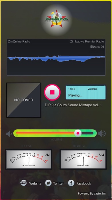 ZimOnline Radio Player screenshot 1