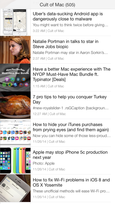 Ziner - RSS Reader that believes in simplicity screenshot 4