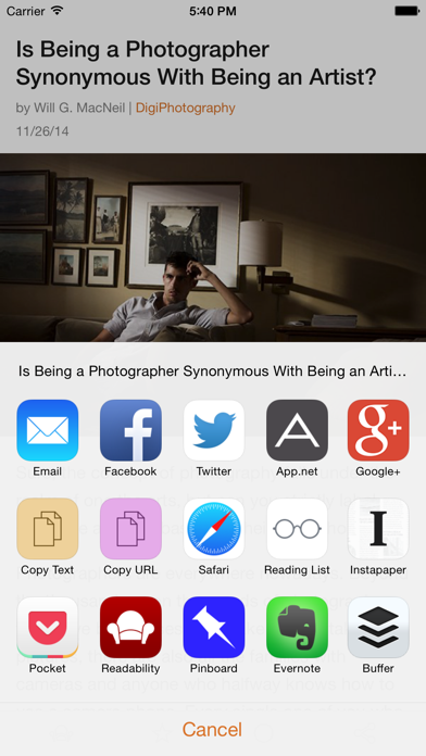 Ziner - RSS Reader that believes in simplicity screenshot 2