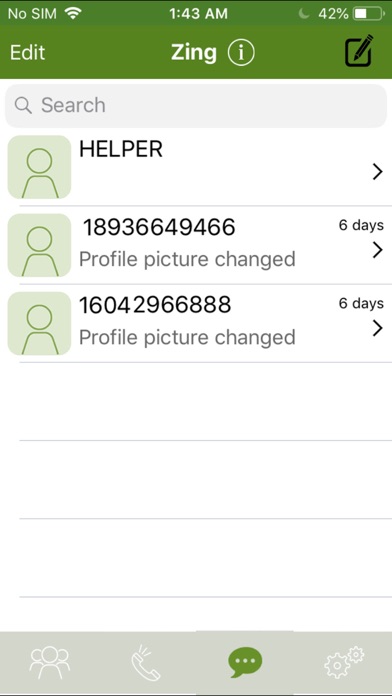 Zing Messenger screenshot 6