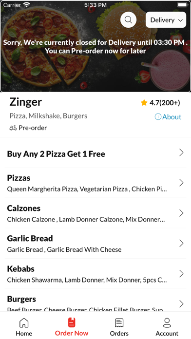 Zinger. screenshot 2