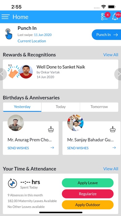ZingHR screenshot 8