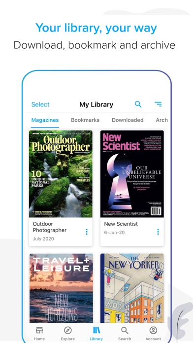 ZINIO - Magazine Newsstand screenshot 1