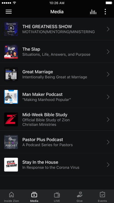 Zion Christian Ministries screenshot 2